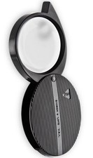 Bausch & Lomb Folding Pocket Magnifier 4X Stamps Ingredients Maps Coins Free Sh