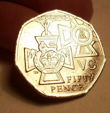 Rare 50p Coin Vc Victoria Cross 150th Anniversary 2006 Circulated