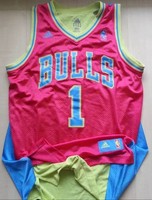 Original Adidas Chicago Bulls Derek Rose 1 Trikot Gr. L Selten/ Rar