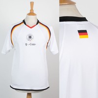 MENS GERMANY DEUTSCHLAND OFFICIAL FAN FOOTBALL SHIRT SOCCER JERSEY M