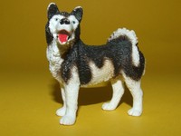 16) Schleich Schleichtier - Dog Hund Husky alt 16311