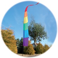 Festival Regenbogen Banner Set - Regenbogen - 3,75 M