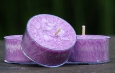 10pk ACAI BERRY & MAGNOLIA BLOSSOMS Triple Scented TEA LIGHT CANDLES 60 hrs/pack
