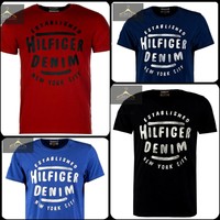 TOMMY HILFIGER DENIM T-Shirt EXTRA PREIS ! 100% ORIGINAL NEU ! S, M, L, XL