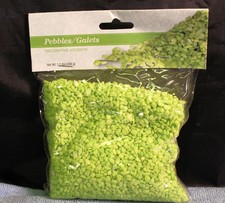 Decorative Accents Green Pebbles / Galets 1.1 Pounds Nip (C-2 )