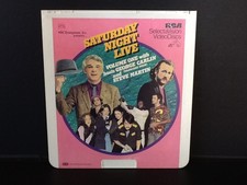 Saturday Night Live Vol 1 Selectavision CED Videodisc Steve Martin George Carlin