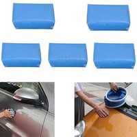 5x Blau 100g Reinigungsknete Sauberkeit Knete Lackreinigungsknete Claybar Auto