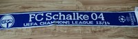 Schalke Schal + Wimpel Championsleague Madrid gebraucht