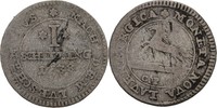 Schilling 1738 Braunschweig Calenberg Hannover Lauenburg Georg II. #BB106