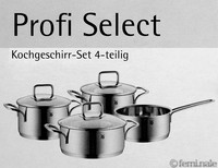 ♥ WMF PROFISELECT TOPF SET○4 TEILIG○ EDELSTAHL ○KOCHTOPF BRATENTOPF KASSEROLLE ♥