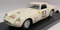 Bang 1/43 Scale Metal Model - 427 FERRARI 250 TDF 'T.D FRANCE 59' WHITE