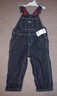 NWT OshKosh B'gosh Toddler Boy's Bib Fleece Lined Denim Overalls Size 18 Month