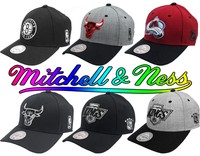 Mitchell & Ness and Low Pro Snapback Cap Mütze - Chicago Bulls, Nets, LA Kings 