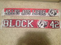 Ultras Seidenschal Schal BLOCK 42 - Fortuna Düsseldorf