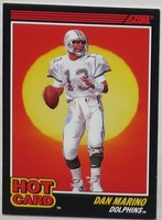 DAN MARINO - Score 1990 Hot Card #9 Insert (Miami DOLPHINS)