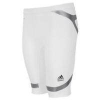 ADIDAS Techfit Powerweb Short Tight Basketball NBA weiß silber Gr. S