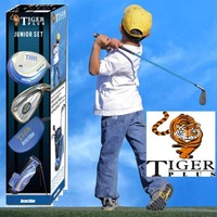 LONGRIDGE Junior Tiger Plus Graphite Golf Package - (4-7) JAHRE RH rechtshand