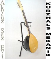 Kisa Sap Abanoz -Kurzhals  SAZ // BAGLAMA // (Tonabnehmer) Akyüz Saz Evi !!