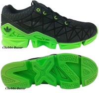 Adidas H-ZXZ Lite Schuhe Sportschuhe Laufschuhe Freizeitschuhe Schwarz Neongrün