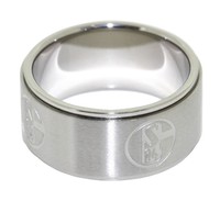 FC Schalke 04 Ring Emblem S04 Gr. 68 9-14161-68 69400186