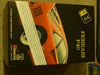 Pocher 1:8 Ferrari F40 kit - K60 - schwarz - limitiert - geöffnet