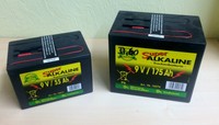 Weidezaunbatterie Göbel Super Alkaline Batterie 55 Ah / 175 Ah Weidezaun 9V
