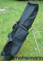Hochwertige Golftasche Standbag Golf Tasche Tragebag schwarz,ovpNEU