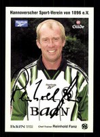Reinhold Franz Autogrammkarte Hannover 96 1998-99 Original Signiert+A 129099