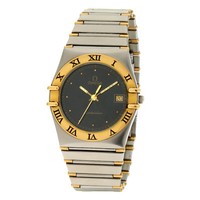 Herrenuhr Omega Constellation Quartz Edelstahl / Gold