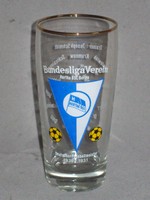 0,25l Bierglas Sammelglas Hertha BSC Saison 1964/65 - Sammlerqualität