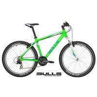 Fahrrad Bulls Pulsar 26 Zoll MTB Mountainbike 46 cm Shimano 21G grün Alu 2016