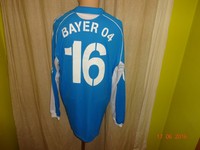 Bayer 04 Leverkusen Adidas Formotion Langarm Matchworn Trikot + Nr.16 Gr.XL