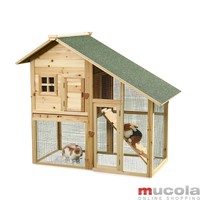 Hasenstall Kaninchenstall Hasen Kaninchen Stall  Hasenkäfig Kleintierstall M06