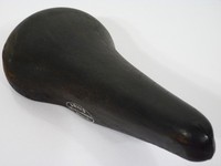 Arius Gran Carrera Special Leder Sattel SPAIN FIXIE braun ca.1976 RAR TOP Retro