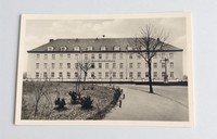 Ansichtskarte Pk Kreiskrankenhaus Ratzeburg, Schwarz Weiss, Alt Agfa Foto