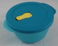 Tupperware Crystal Wave Mikrowellengeschirr 800 ml rund türkis Neu OVP