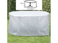 Wehncke Schutzhülle für ovale Gartentische Abdeckhaube Schutzfolie Gewebeplane