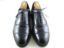 Allen Edmonds "PARK AVENUE" Shell Cordovan Oxfords 8.5 D Black  (23)
