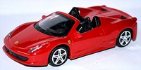 Ferrari 458 Spider 2011-15 - 1:43 rot red