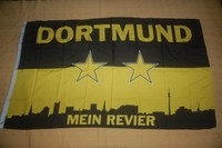 Dortmund Mein Revier Silhoutte Flagge Fahne 90 x 150 cm