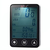 Wireless LCD Fahrradcomputer Tachometer Fahrrad Tacho Speedometer Stoppuhr Neu