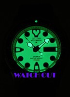 BRAND NEW LUMIBRIGHT DIAL CITIZEN PROMASTER AUTOMATIC 200M NY0040-09W WATCH