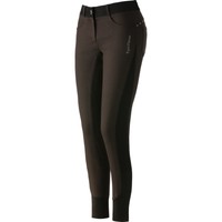 Reithose Equi Theme "SIDERALE" Braun Silikon Glitzersteine