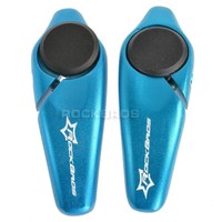 Rockbros Fahrrad MTB Aluminum Lenker Bar Ends Lenkerhörnchen Blau Neu