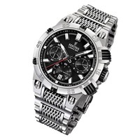 Festina Uhr XL Chrono Bike black 2014 Quarz Chrono Datum Herrenuhr F16774/4