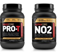 MaxxCore Pro-T + AlphaCore NO2 Kombi-Paket für schnellen Muskelaufbau NEU & OVP