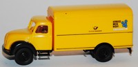 1:87 Brekina Magirus Mercur Koffer-LKW Deutsche Bundespost H0 