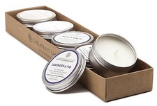 Chesapeake Bay Candle 5-Pack Gift Tin Set, Wild Currant, Milk & Honey, & More!