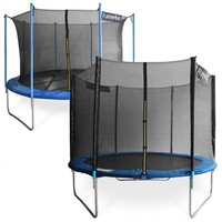 Trampolin Gartentrampolin Outdoor Set inkl. Sicherheitsnetz Randabdeckung