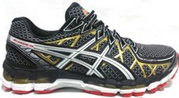 Asics Gel Kayano 20  GR. 43,5 US 9,5 Schwarz Weiß Gold NEUW